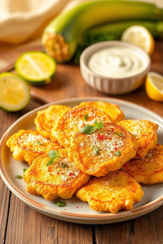 crispy summer squash bites
