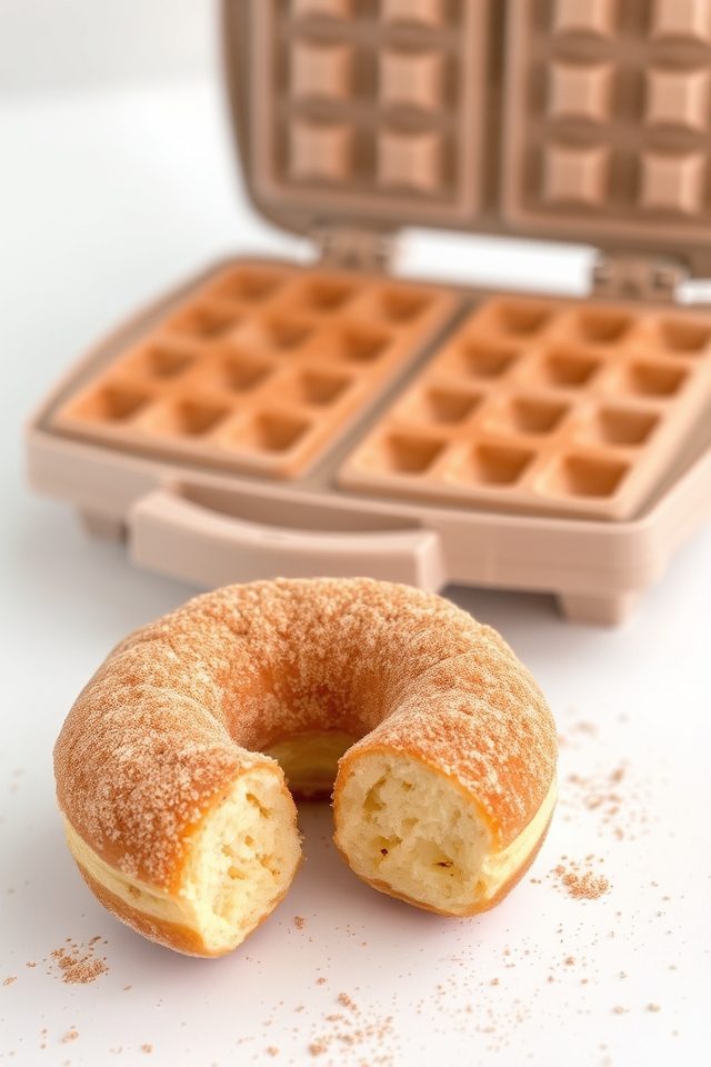 crispy sweet donut treat