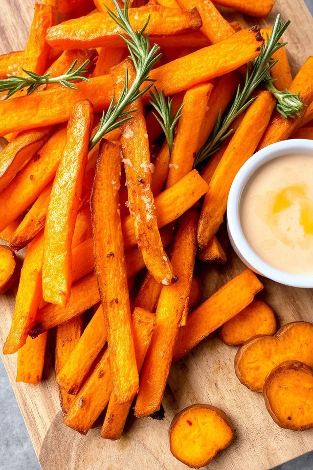 crispy sweet potato fries