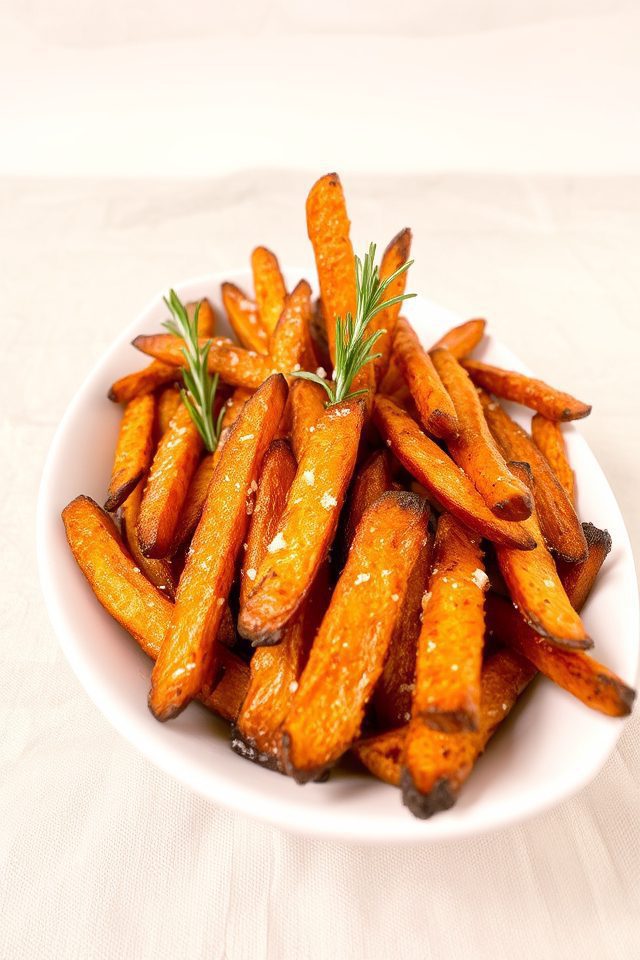 crispy sweet potato fries