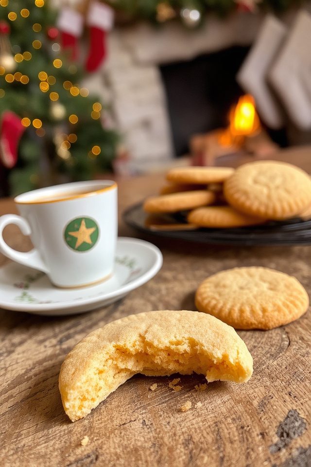 crunchy vanilla holiday treats