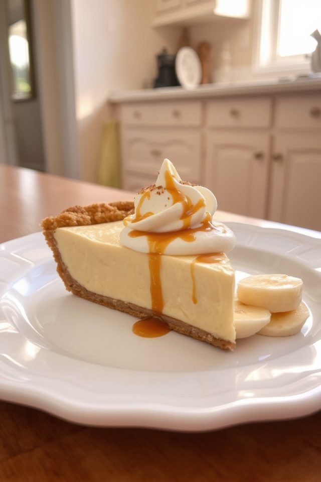decadent banana cream dessert