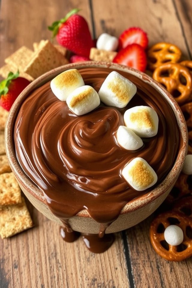 decadent chocolate dip delight