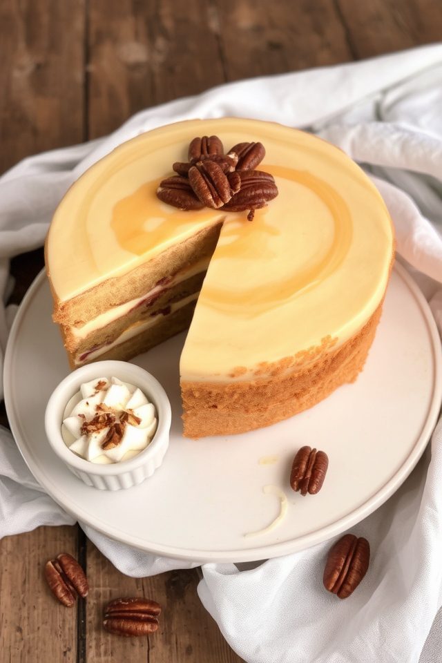 decadent white chocolate torte