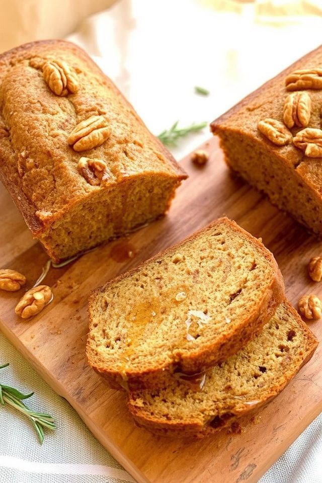 delicious maple zucchini bread