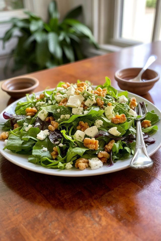 delightful blue cheese salad