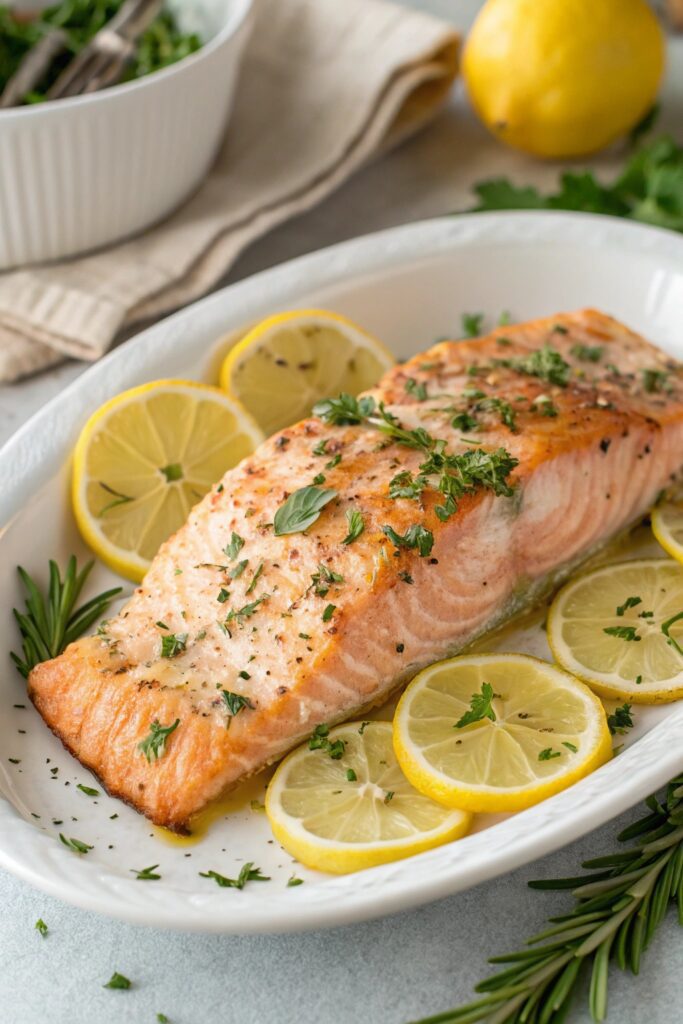 quick healthy lemon salmon