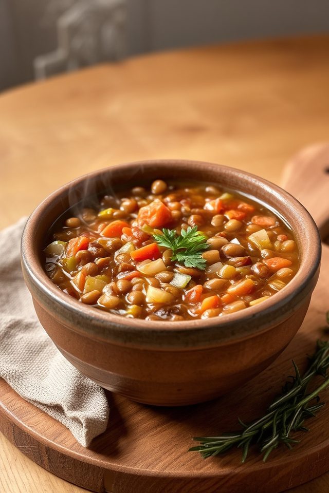 easy lentil stew recipe