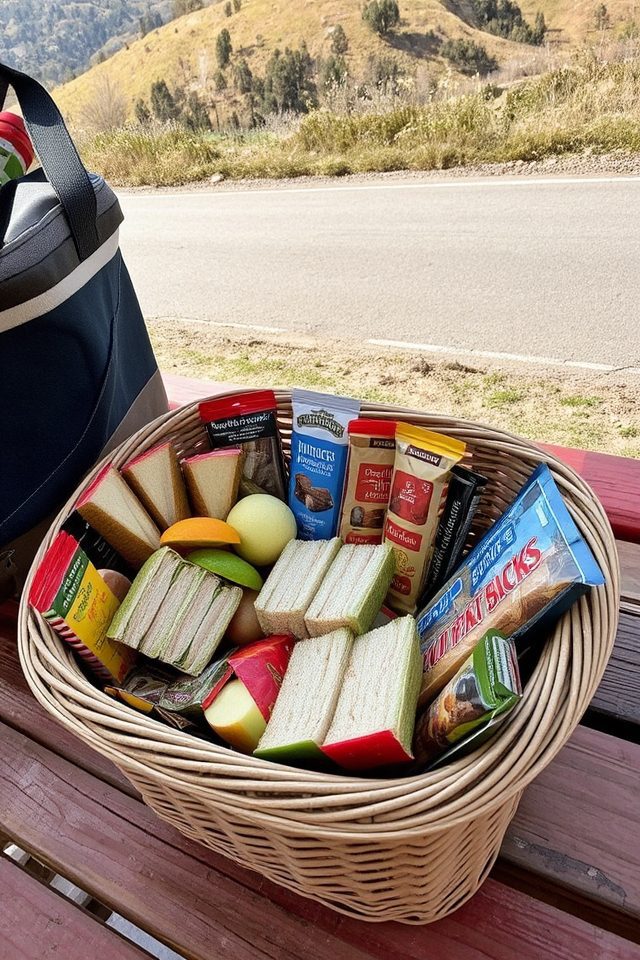 easy meals on road
