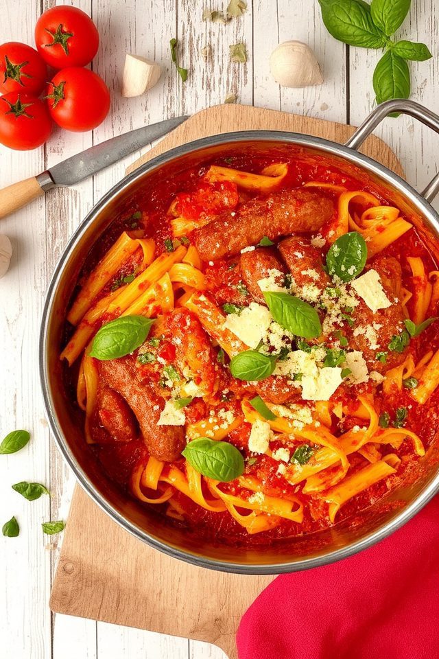 easy weeknight pasta meal