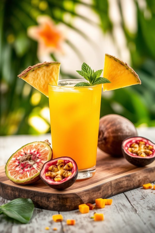 exotic tropical fruit blends