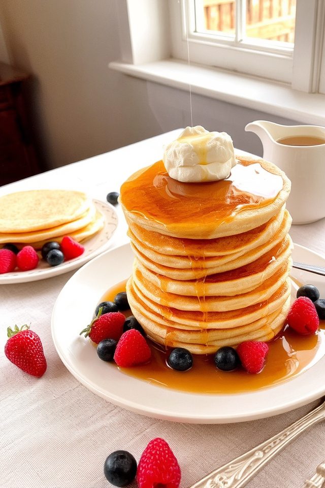 fluffy buttermilk pancake delight