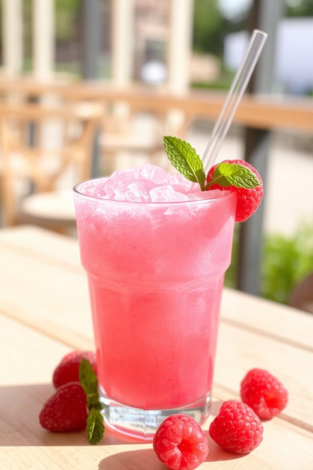 fresh raspberries sweet treat