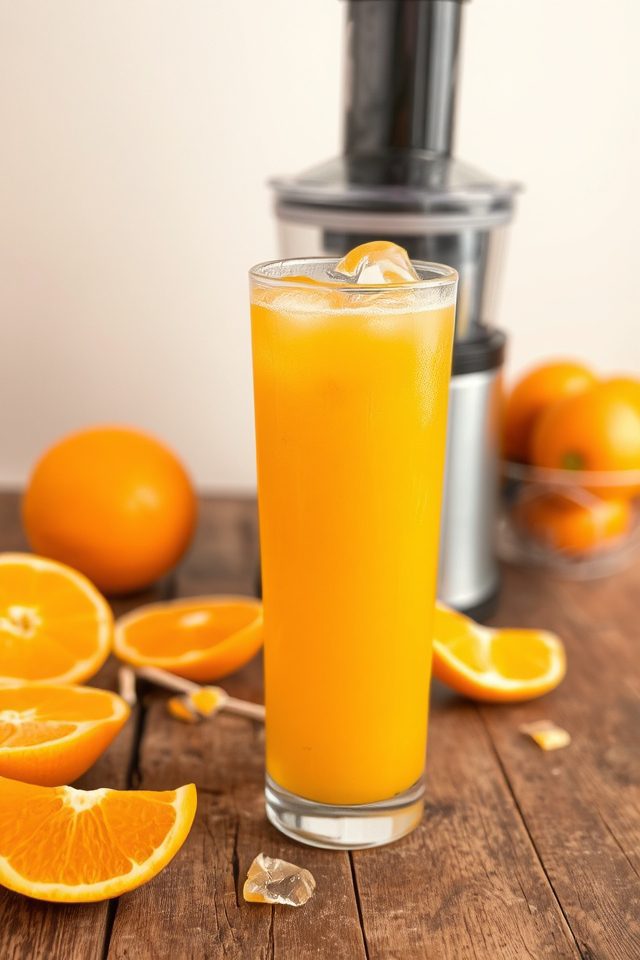 freshly squeezed orange juice
