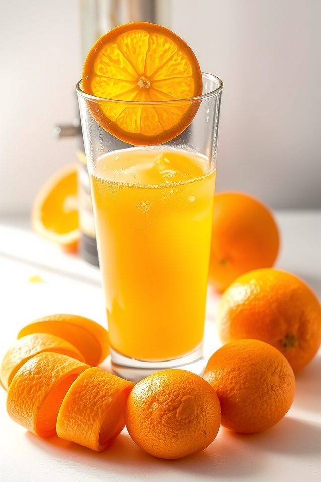 freshly squeezed orange juice