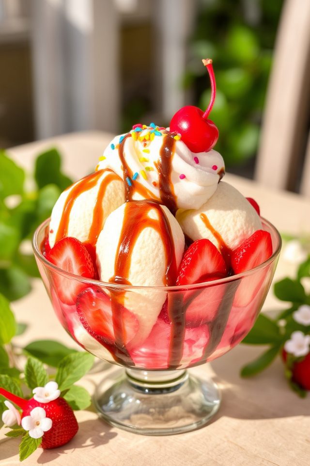 fruity ice cream delight