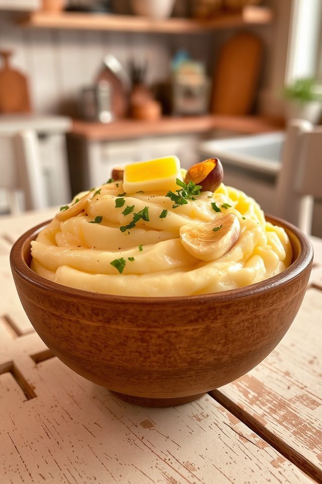 garlic instant pot mashed
