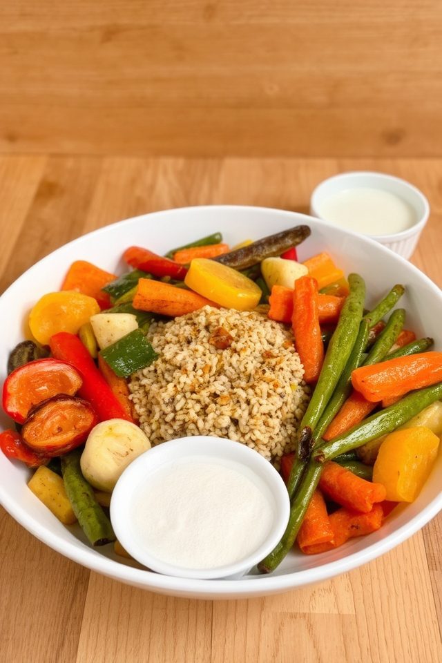 gentle vegetarian meal options