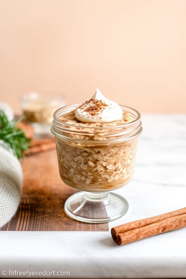 gingerbread holiday breakfast treat