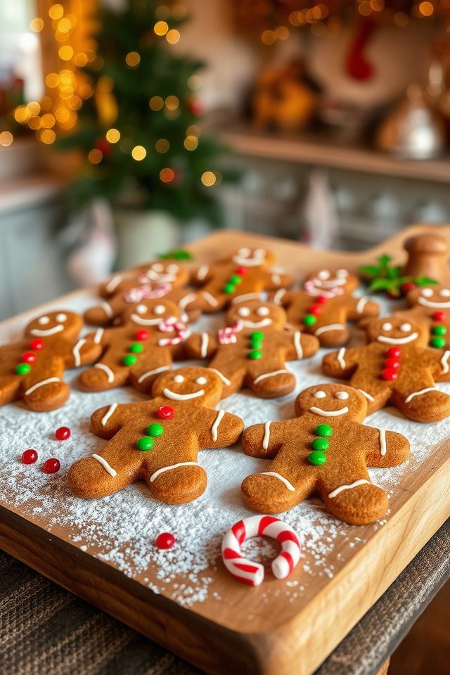 gingerbread men christmas treats