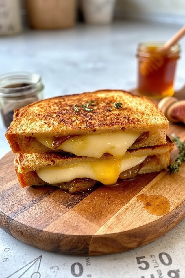 gourmet grilled cheese sandwiches