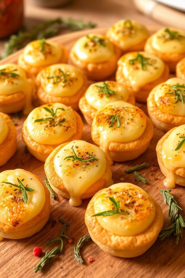 graham cracker cheese bites