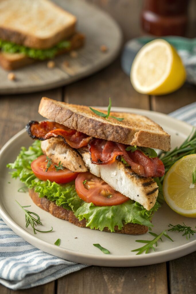 grilled chicken blt sandwich