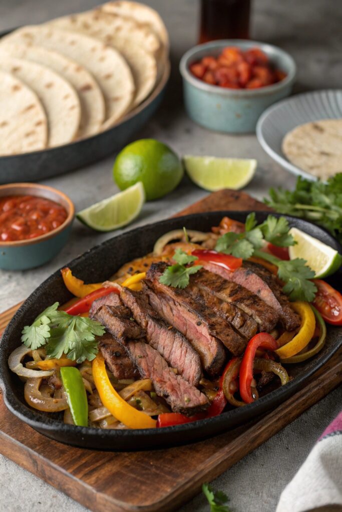 grilled steak fajita recipe