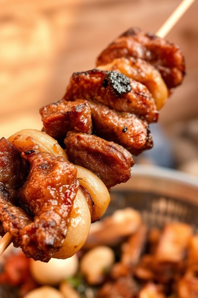 grilled beef iftar snack