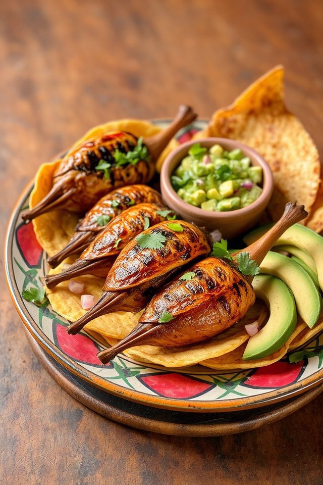 grilled quail tacos delight