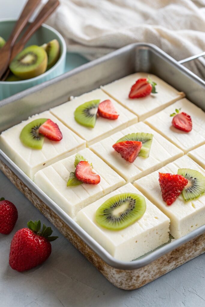 creamy coconut hawaiian dessert
