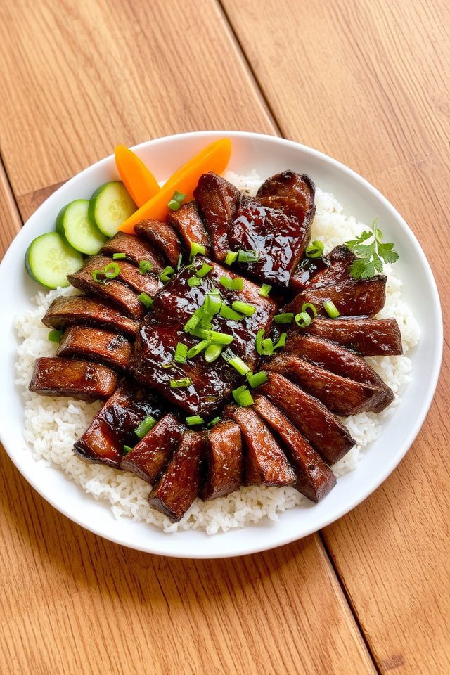 hawaiian marinated beef dish
