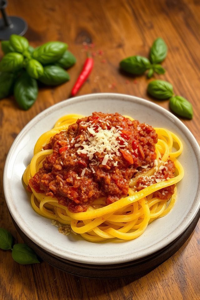 healthier spaghetti squash option