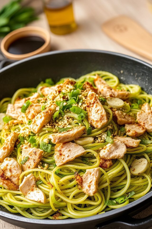 healthy asian style stirfried