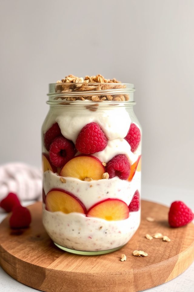 healthy breakfast on the