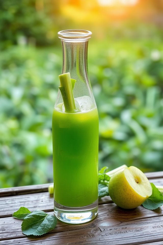 healthy green juice boost