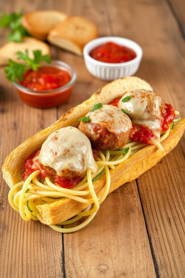 healthy italian meatball subs
