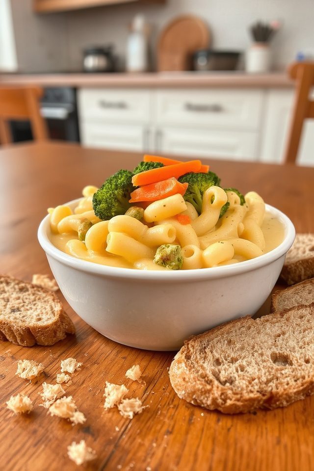 healthy mac and cheese