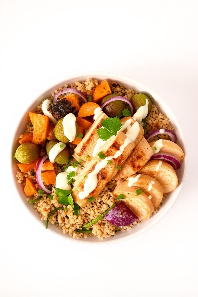 healthy meal option available