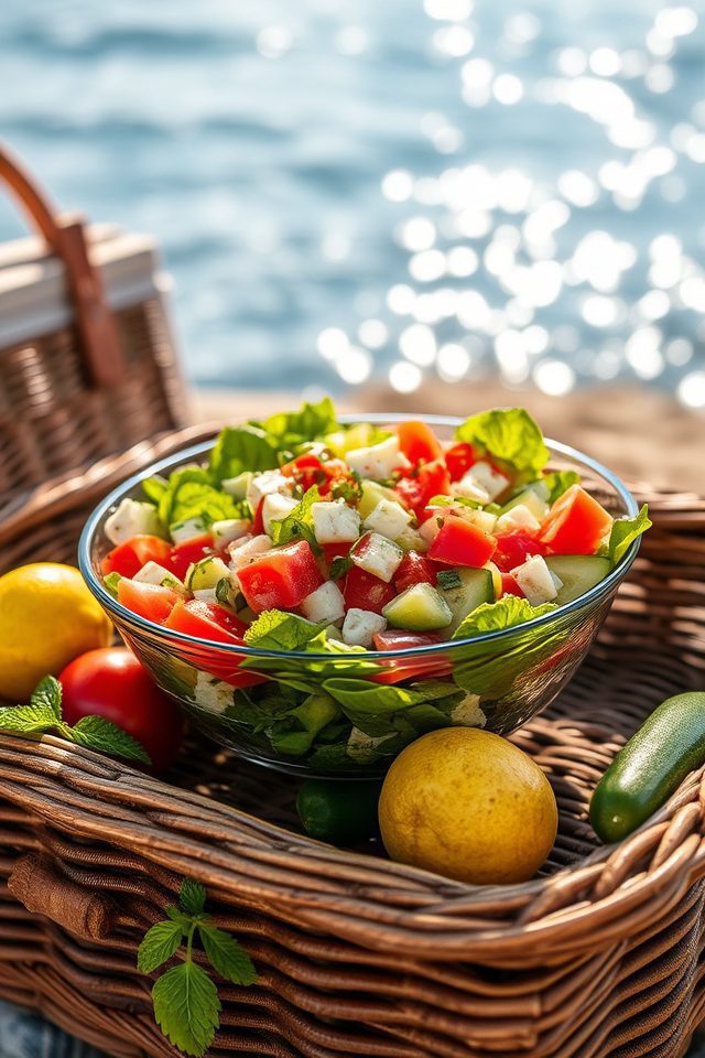 healthy meals on vacation