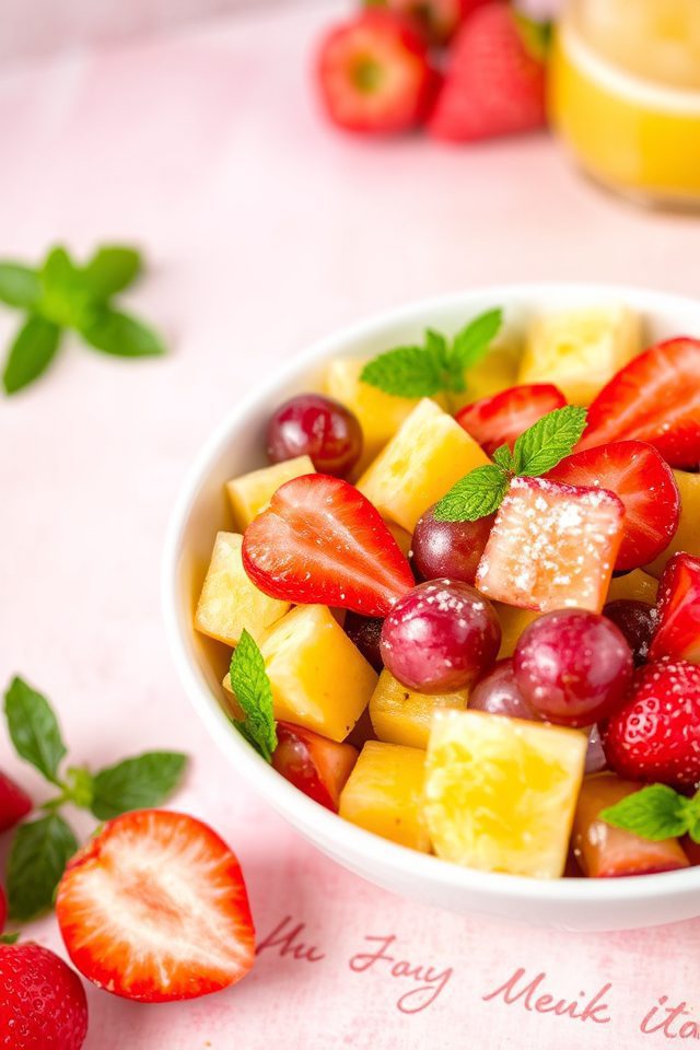 healthy ramadan fruit dessert