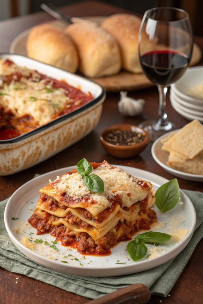 cozy date night meal