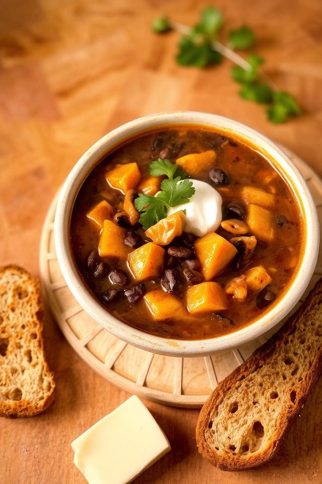 hearty black bean soup