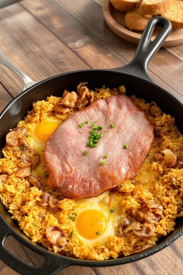 hearty breakfast skillet meal