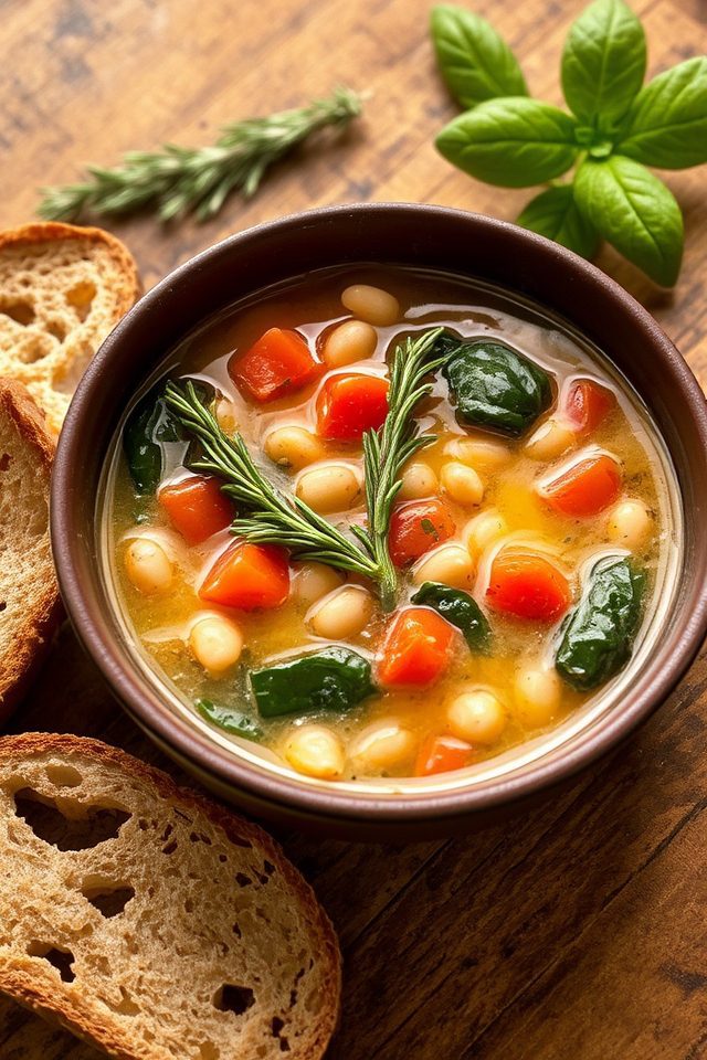 hearty cannellini bean soup