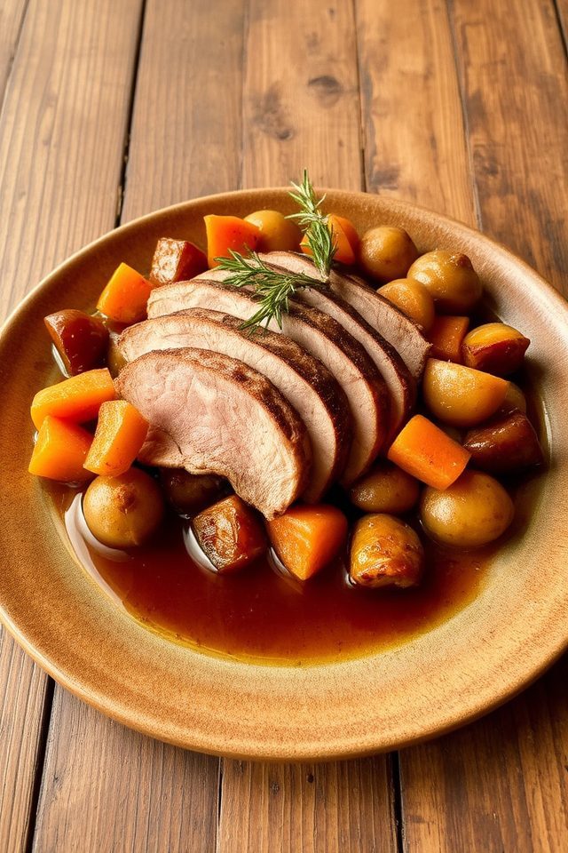 hearty comforting pork dish