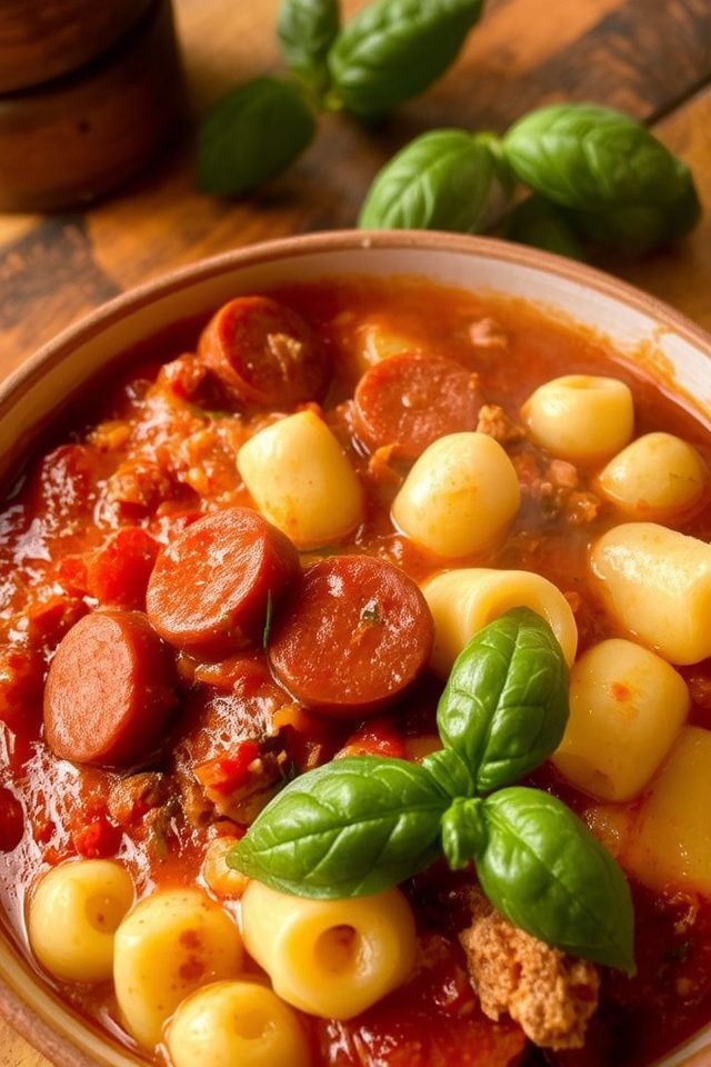 hearty italian sausage dish