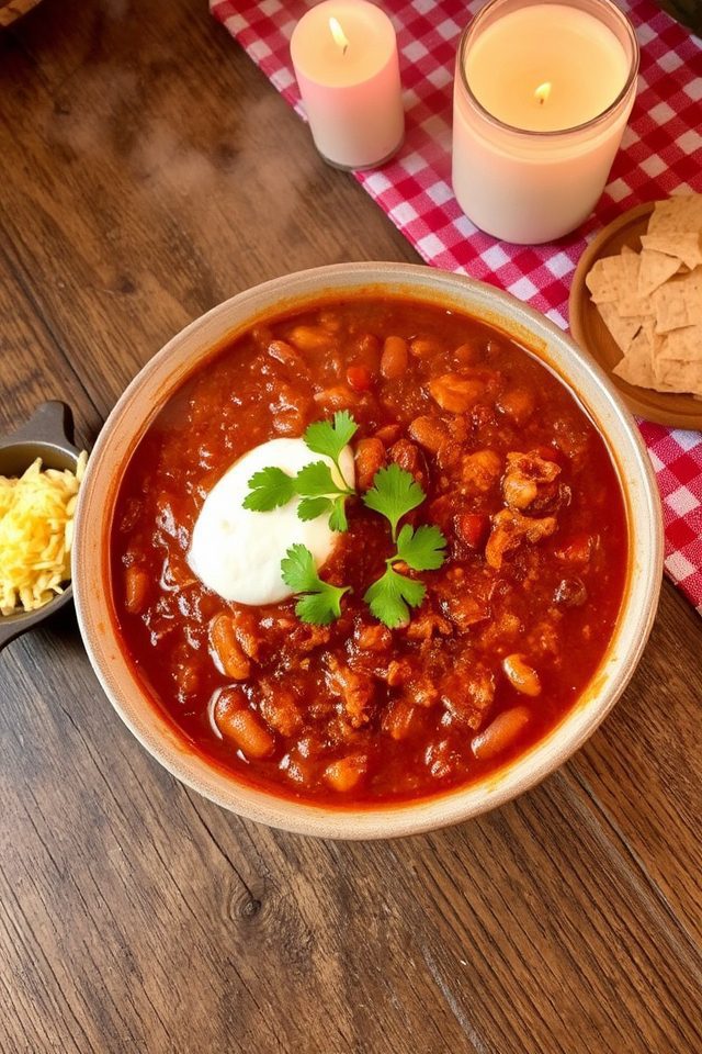 hearty kidney bean chili