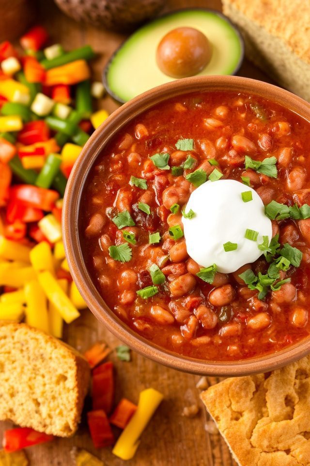 hearty nutritious chili recipe