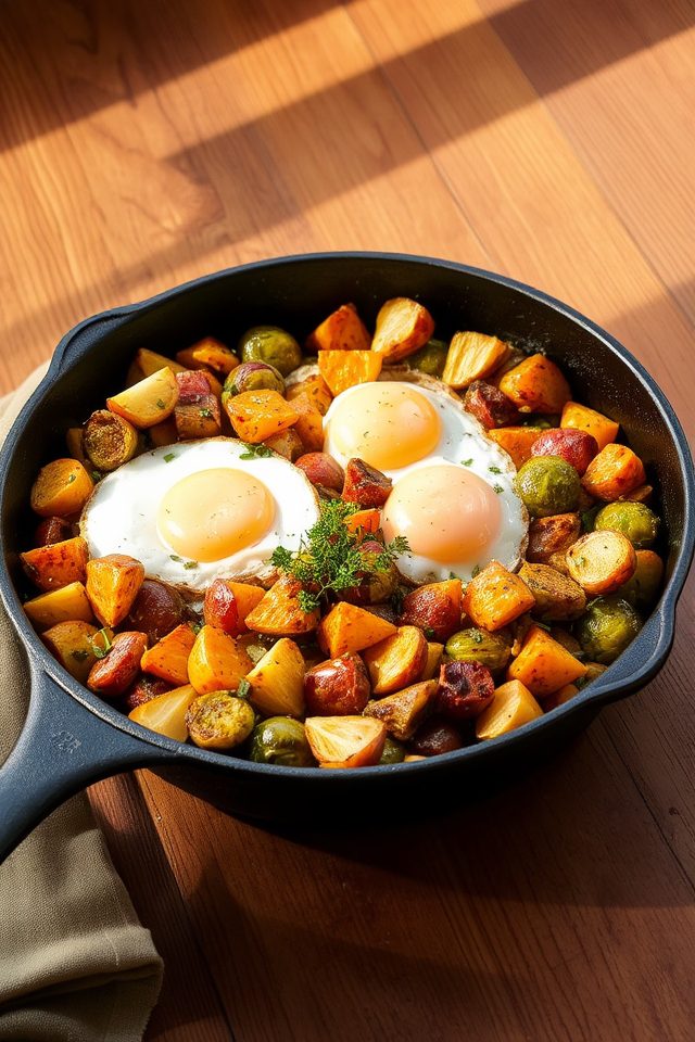 hearty roasted vegetable dish